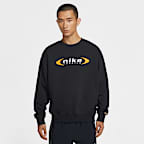 나이키 레트로 남성 드라이 핏 크루넥 러닝 스웻셔츠