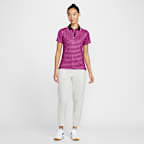 Nike Tour Women's Dri-FIT Short-Sleeve Printed Golf Polo