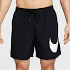Shorts de playa o alberca con forro completo de 18 cm para hombre Nike Swim