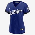 MLB Los Angeles Dodgers City Connect (Freddie Freeman) Women's Replica Baseball Jersey - Royal