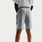 Nike Sportswear Club frottéshorts til store barn (jente)