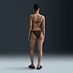 Parte superior del bikini triangular con texturizado de felpa para mujer Nike Swim