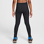 Nike One Big Kids' (Girls') Dri-FIT High-Waisted Leggings with Pockets