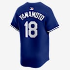Yoshinobu Yamamoto Los Angeles Dodgers Men's Nike MLB Limited Jersey