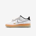 White/Black/Orange Peel/White