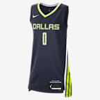 Dallas Wings Explorer Edition Nike Dri-FIT WNBA Victory Jersey - College Navy