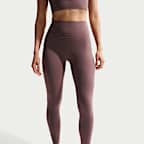 Nike Zenvy Women's High-Waisted 7/8 Leggings with No Front Seam