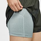 Nike One Women's Dri-FIT High-Waisted 8cm (approx.) 2-in-1 Shorts