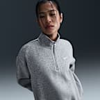 Sudadera oversized con cierre de 1/4 para mujer Nike Sportswear Phoenix Fleece