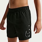 Calções de banho de 10 cm Nike Swim Split Logo Lap para rapaz