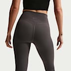 나이키 젠비 여성 하이웨이스트 7/8 노 프론트 심 레깅스