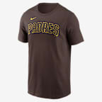 Manny Machado San Diego Padres Men's Nike MLB T-Shirt - Brown