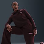Pantalones deportivos de pierna recta para mujer Nike Sportswear Phoenix Fleece