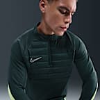 Nike Academy Winter Warrior Men's Therma-FIT 1/2-Zip Soccer Top