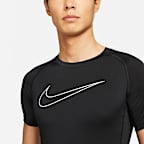 Nike Pro Dri-FIT Men's Tight-Fit Short-Sleeve Top