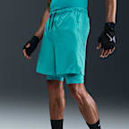 Shorts versátiles Dri-FIT de 18 cm 2 en 1 para hombre Nike Unlimited