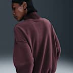Nike Sportswear Phoenix Plush Women's Cozy Fleece Oversized Mock-Neck Top