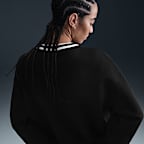 Sudadera de cuello redondo con gráfico oversized para mujer Nike Sportswear Phoenix Fleece