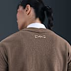 Nike Women's V-Neck Long-Sleeve Golf Top