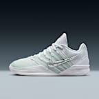 White/Mint Foam/Metallic Silver
