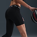 เลกกิ้งบาสเก็ตบอลขาเดียวเอวปานกลาง A'Symmetric ผู้หญิง A'ja Wilson