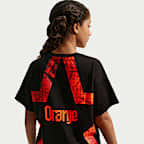 Netherlands Premium Goalkeeper Big Kids' Nike Soccer T-Shirt