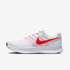 White/Black/Bright Crimson
