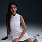 Damska koszulka polo bez rękawów Dri-FIT Nike Victory