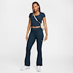 Nike Sportswear Chill Knit Women's Tight Mini-Rib Flared Leggings