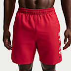 나이키 스윔 브레이커 남성 7인치 브리프 라인드 발리 쇼츠