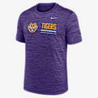 LSU Sideline Velocity Men's Nike Dri-FIT College T-Shirt - Purple