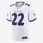 Derrick Henry Baltimore Ravens Men's Nike NFL Game Jersey - White