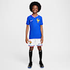 FFF (herenelftal) 2024/25 Match Thuis Nike Dri-FIT ADV authentiek voetbalshirt voor kids