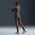 Nike Universa Women's High-Waisted 20.5cm (approx.) Biker Shorts with No Front Seam