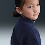 나이키 리틀키즈 쿼터집 긴팔 탑