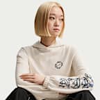 나이키 스포츠웨어 여성 오버사이즈 프렌치 테리 그래픽 풀오버 후디