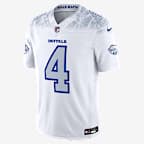James Cook III Buffalo Bills Rivalries Collection Men's Nike Dri-FIT NFL Limited Jersey - White