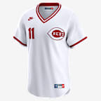 Jersey Nike Dri-FIT ADV de la MLB Limited para hombre Barry Larkin Cincinnati Reds Cooperstown