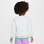 Sudadera de cuello redondo de French Terry infantil Nike Sportswear "Outside the Lines"