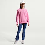Nike Sportswear Club Fleece Big Kids' (Girls') Crew Sweatshirt