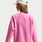 Nike Sportswear Club Fleece Big Kids' (Girls') Crew Sweatshirt