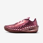 Metallic Rose Gold/Deep Maroon