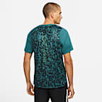 Haut à manches courtes Nike Rise 365 Wild Run pour Homme