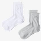Nike Everyday Elevated Micro-Crew Socks (2 Pairs) - Multi-Colour