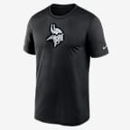 Playera Nike Dri-FIT de la NFL para hombre Minnesota Vikings Team Issue Legend - Negro