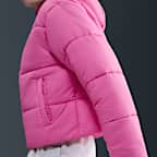 Chamarra con gorro Therma-FIT holgada para mujer Nike Sportswear Classic Puffer