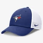 Toronto Blue Jays Evergreen Club Men's Nike MLB Trucker Adjustable Hat - Royal