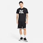 เสื้อยืดบาสเก็ตบอลผู้ชาย Nike Dri-FIT “Blood, Sweat, Basketball”