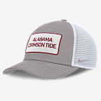 Gorra de rejilla universitaria Nike Nike ajustable para hombre Alabama On-Field Rise - Gris