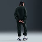 Sweatshirt med rund hals Nike Sportswear Phoenix Fleece i extra oversize-modell för kvinnor